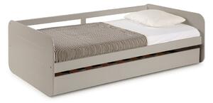 Šedá dětská postel s výsuvným lůžkem Marckeric Redona, 90 x 190 cm