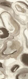 Abstraktní obrazová tapeta, šedá, béžová, Akvarel, DGERO3024-260, Erosion, Masureel
