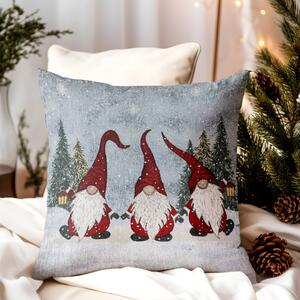 Vánoční gobelínový povlak na polštář Merry Christmas Chenille IT044 Barva Vícebarevná Rozměry 42x42 cm