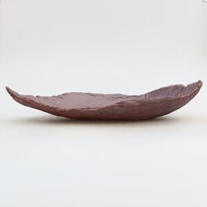 E-bonsai Keramická Skořápka 30,5 x 19 x 6 cm hnědá