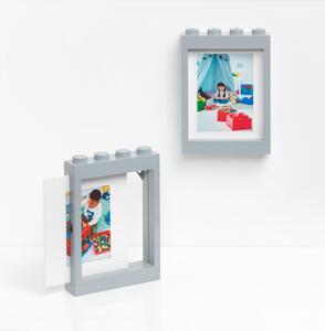 Šedý rámeček na fotku LEGO®, 19,3 x 26,8 cm