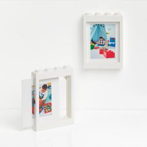 Bílý rámeček na fotku LEGO®, 19,3 x 26,8 cm