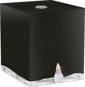 Plachta na IBC kontejnery Wiltec - 1 x 1,2 x 1,16 m - z tvrdého propylenu - ochranný kryt kryt proti deti pro 1000 l nádr na deovou vodu