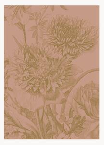 Tapeta Engraved Flowers