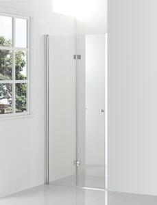 Hagser Carla sprchové dveře 90 cm skládací chrom lesk/průhledné sklo HGR40000021