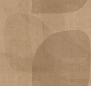 Geometrická vliesová obrazová tapeta na zeď, běžová, hnědá, IMD28131, Imani, Decoprint