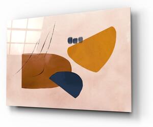 Skleněný obraz Insigne Abstract Brown, 72 x 46 cm