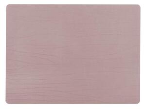Růžové prostírání z recyklované kůže ZicZac Titane, 33 x 45 cm