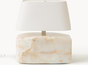 Stolní lampa's podstavou z jadeitu Maleo