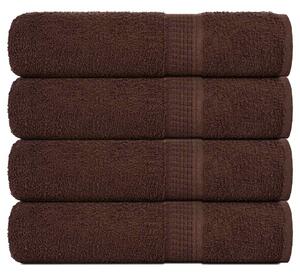 Ručníky FROGN 4 ks hnědé 50x100 cm 360 g/m² 136759