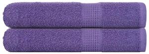 Ručníky FROGN 2 ks fialové 100x200 cm 360 g/m² 136890