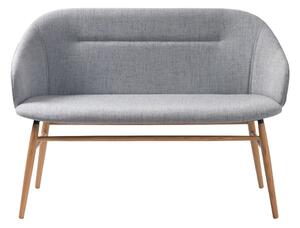 Šedá pohovka Unique Furniture Teno, šířka 121 cm