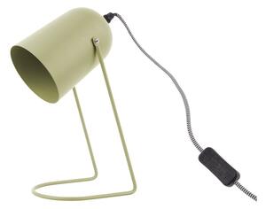 Olivově zelená stolní lampa Leitmotiv Enchant