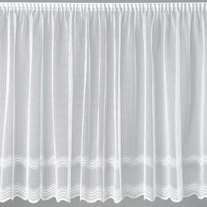 BELLATEX Záclona kusová se stuhou Bílá 250x200 cm (výška x šířka)