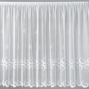 BELLATEX Záclona kusová se stuhou Bílá 250x200 cm (výška x šířka)