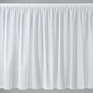 BELLATEX Záclona kusová se stuhou Bílá 130x300 cm (výška x šířka)