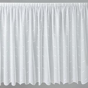 BELLATEX Záclona kusová se stuhou Bílá 110x220 cm (výška x šířka)