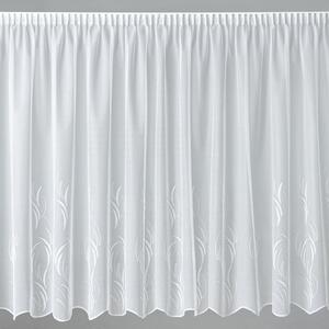 BELLATEX Záclona kusová se stuhou Bílá 250x200 cm (výška x šířka)