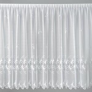 BELLATEX Záclona kusová se stuhou Bílá 250x200 cm (výška x šířka)