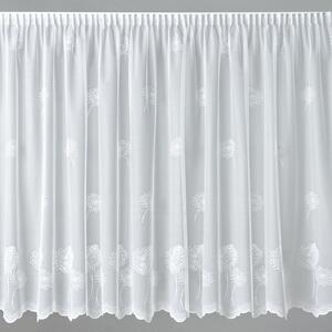 BELLATEX Záclona kusová se stuhou Bílá 250x200 cm (výška x šířka)
