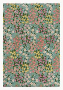 Ručně všívaný vlněný koberec Emilia Floral