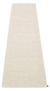Krémový vnitřní a venkovní běhoun 60x250 cm Mono Linen Vanilla – Pappelina