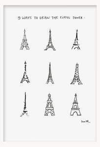 Plakát Eiffel Tower