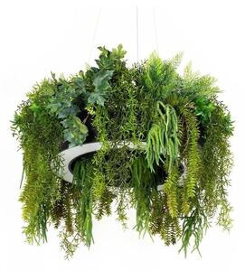 Závěsné LED svítidlo Moosee Gardens, pr. 90-120cm Velikost: 70, Barva: Zelená