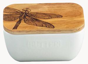 Máselnička z dubového dřeva Dragonfly