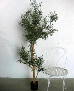 VNL Olivový strom (kmen s korunou dole+nahoře) V 180 cm, umělá rostlina