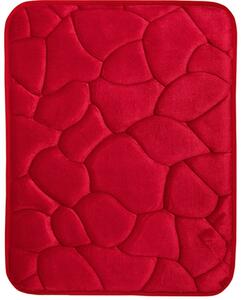 BO-MA Koupelnová předložka 0133 red BARVA: Červená, ROZMĚR: 50x40 cm