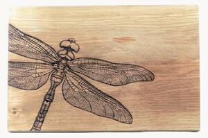 Servírovací prkénko z dubového dřeva Dragonfly