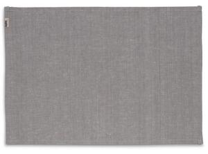 KELA Stolní souprava Puro 55% bavlna/45% len šedá 45,0x30,0cm KL-12806