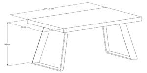 Konferenční stolek Sokolík velikost stolku (D x Š x V): 80 x 50 x 45 (cm)