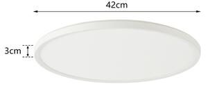 Brilagi - LED Koupelnové svítidlo ULTRA SLIM LED/24W/230V pr. 42 cm bílá IP54