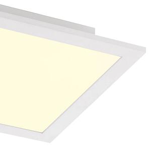 Stropní lampa bílá 30 cm vč. LED s dálkovým ovládáním - Orch