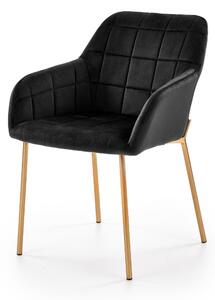 Jídelní židle Malabo (černá). 1008296