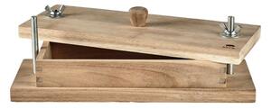 Holm Lis na masovou roládu z akáciového dřeva 34,9x13x10,8 cm