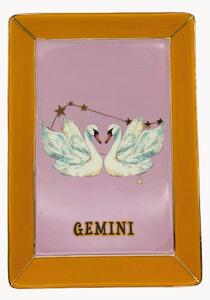 Dekorativní tác z kostního porcelánu Gemini