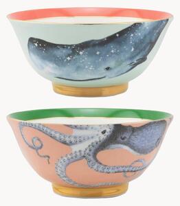 Malá miska z kostního porcelánu s hůlkami Animal