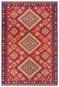 Hans Home | Kusový koberec Cappuccino 105875 Peso Red Blue - 80x165
