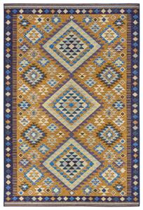 Hans Home | Kusový koberec Cappuccino 105874 Peso Yellow Purple - 120x170