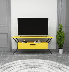 TV stolek/skříňka Tarzan (Žlutá + Černá). 1072866