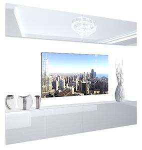 Obývací stěna Belini Premium Full Version bílý lesk+ LED osvětlení Nexum 86 Výrobce