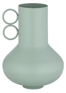 Kovová váza šalvějově zelená (výška 20 cm) Loha – Blomus