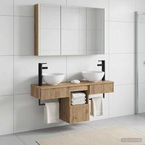 Sada koupelnových skříněk 4 ks Dub artisan Kompozitní dřevo 3406270