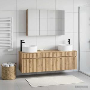 Sada koupelnových skříněk 4 ks Dub artisan Kompozitní dřevo 3406670
