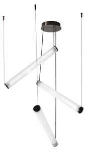 Zuma Line 1238 - LED Stm. lustr na lanku COMO LED/64W/230V 2700-6500K černá + DO