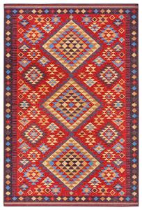 Hanse Home Collection koberce Kusový koberec Cappuccino 105875 Peso Red Blue ROZMĚR: 80x165