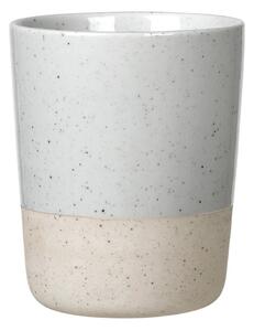 Světle šedé/béžové keramické hrnky v sadě 2 ks 260 ml Sablo – Blomus